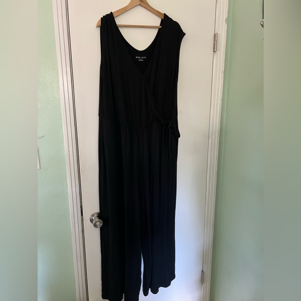 Ava and Viv Black Jumpsuit